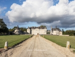 Entrée du parc à Mazé-Milon